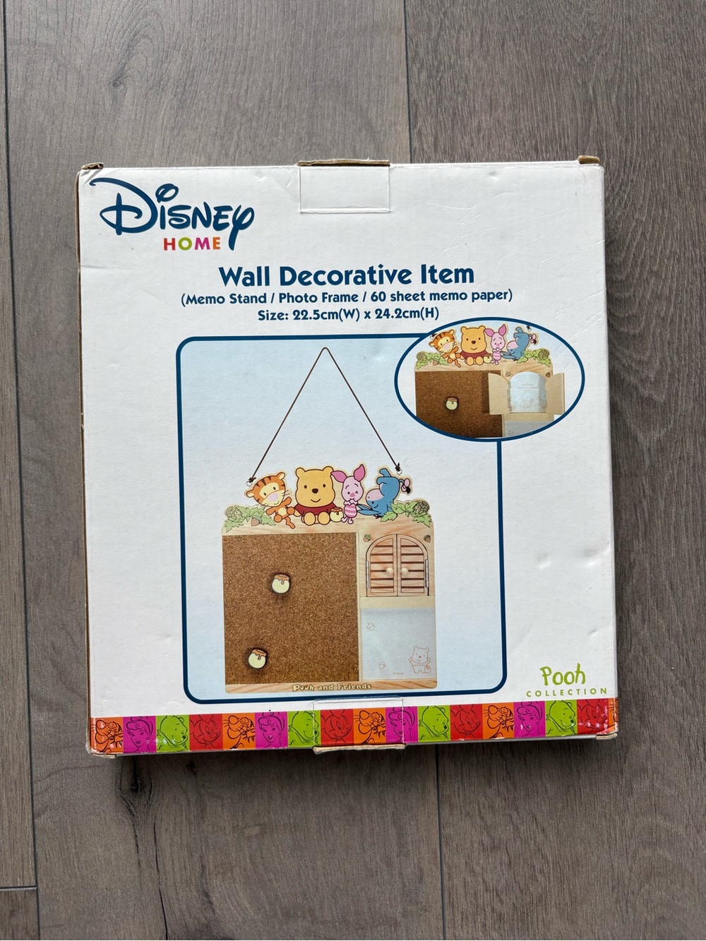 Disney Home Winnie the Pooh wall decorative -Memo Stand,Photo Frame & Memo paper